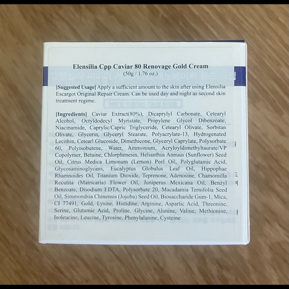 COPY - Elencilia-CPP 80% caviar extract gold cream - Picture 8 of 10